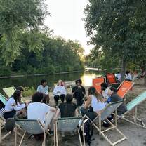 Interns by the Saale