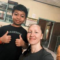 Quick selfie with my favorite little humans — unforgettable moments!