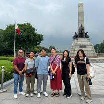 Our first activity in the program: a trip to the Luneta Park