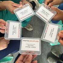 Our IDs for our local practicum in San Jose, Romblon, Philippines