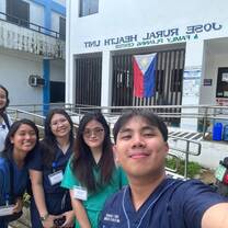 Our first day in the San Jose Rural Health Unit