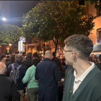 La Semana Santa in Sevilla (Ran into a Betis player right here!)
