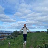 Hiking at the Red Rocks Seal Colony 