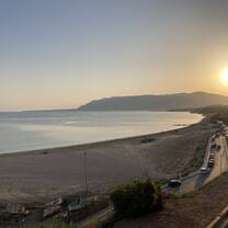 Overlooking the sea from Balestrate
