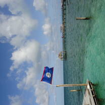 Clear waters at Caye Caulker!