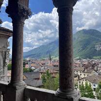 Trento viewed from Museo Castello del Buonconsiglio