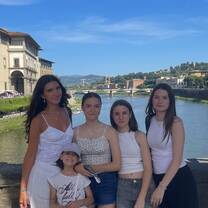 Me and my host-sisters!