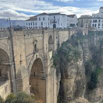 This is the Puente Nuevo, a major bridge in Ronda!