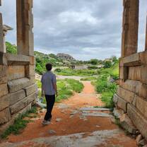 Hiking in Hampi