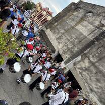 A parade in town