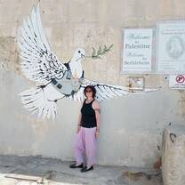 Banksy's art at Bethlehem