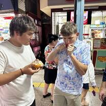 Trying Exotic Fruit