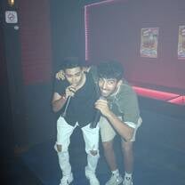 Karaoke at bar