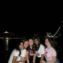 My friends and I on our last night in London!
