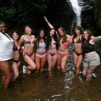 Waterfall in Puntarenas, Monteverde, Costa Rica