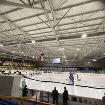 ice hockey game at the dunedin ice rink