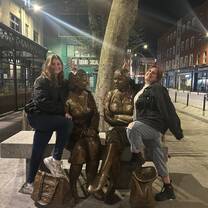 Me and a Belgian girl I met in Dublin