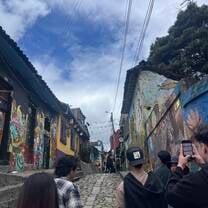 The old city and graffiti