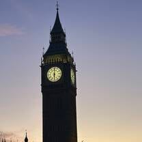 Beautiful Big Ben at sunset