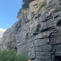 rock climbing at long beach