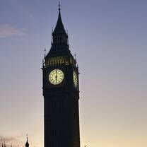 Beautiful Big Ben at sunset