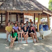 Part of the SORCE team at the end