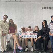 My small group class saying goodbye to a group member