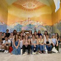 Aix-en-Provence class of summer 2025 in Saint Paul De Vence