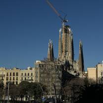 View of la sagrada familia from my apartment