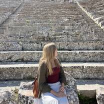 CIS Day trip to Epidaurus, home to this 2,300+ year old theater!
