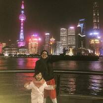 Summery and me in Shanghai (last trip together)