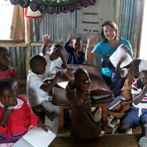 With the nursery kids at school