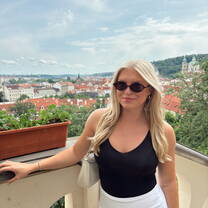 Prague Castle lookout 