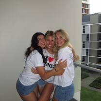 My roommates and I celebrating Anzac day for our final day of the program!