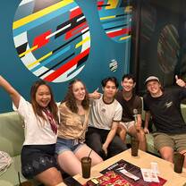 Karaoke with AIP interns