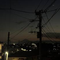 Mt Fuji from the neighbourhood 