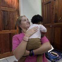 Working with the sweet Belizean babies! 