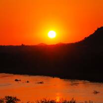 Sunset by the Olifant river