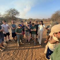 Analysing animals' tracks on the soil