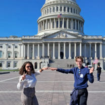 Me visting the Capitol in the US