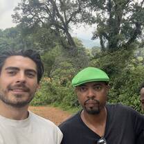 Coffee trip to Bonga with the head of Deldey