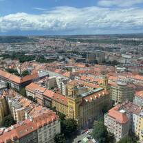 a view of the city from a viewpoint
