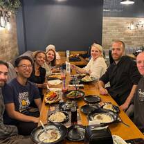 My last dinner with friends