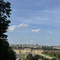 View of the city from Schönbrunn Palace