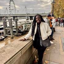 A solo trip to London