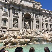 The famous Trevi Fountain! 