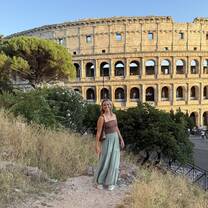 Quick stop at the Coliseum
