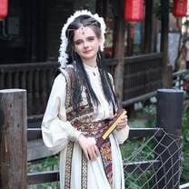 When I wear the 汉服