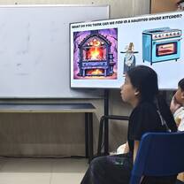 A Halloween themed class