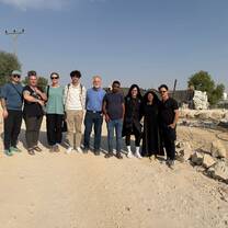 At one of the surrounding villages